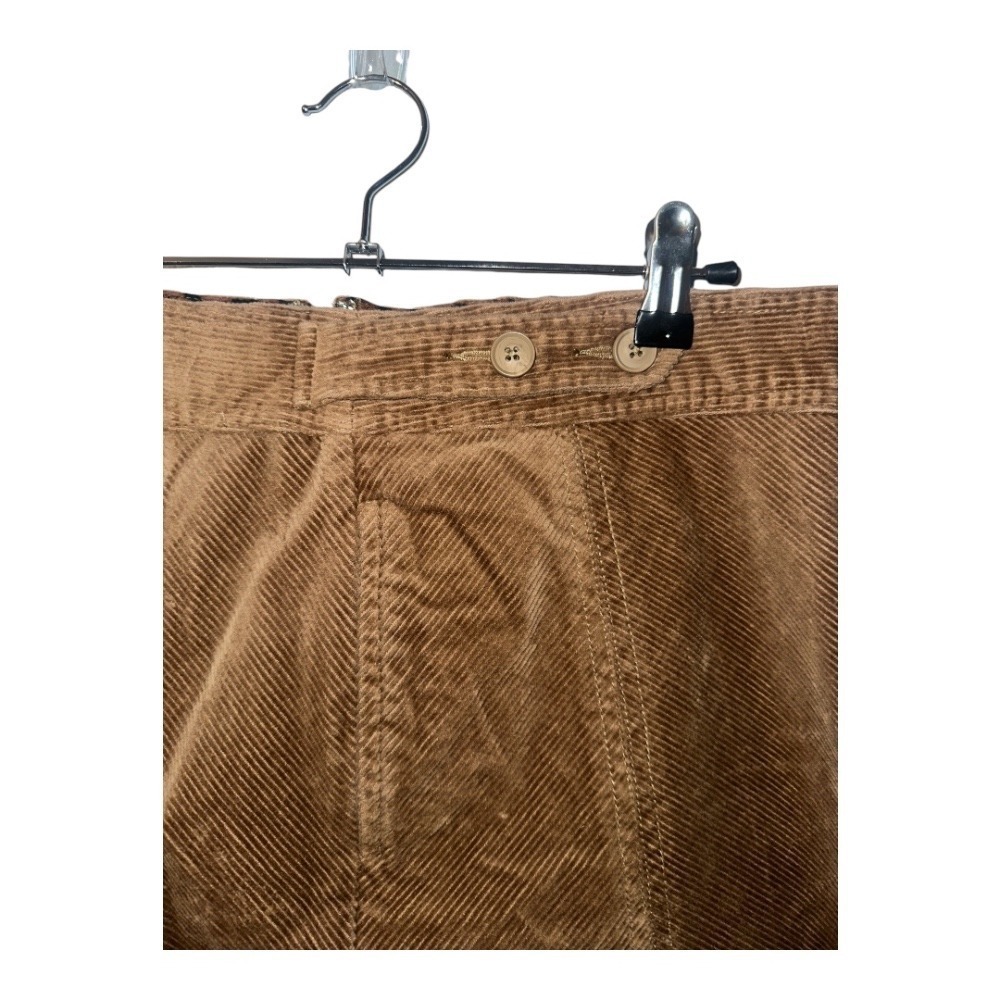 Charter Club Womens Brown Corduroy Skirt, Size 10 - Picture 3 of 7